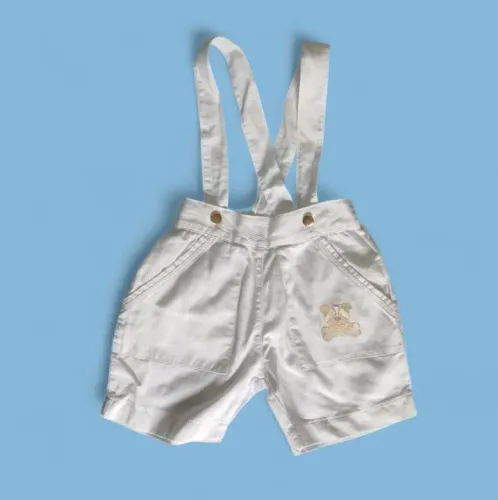 Macacão short bebê - TAM 12 meses