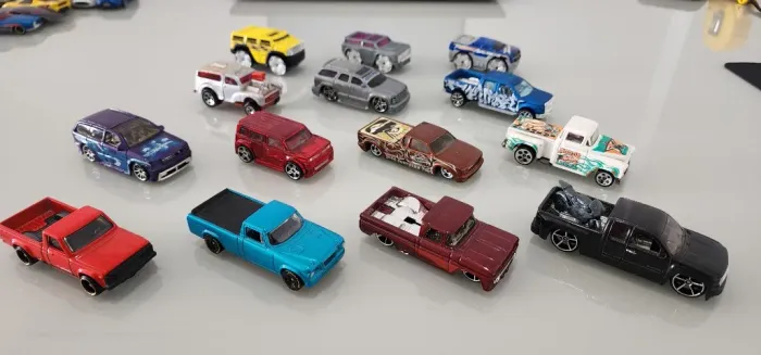 Coleção Picapes/Camionetes - Hotwheels 1:64