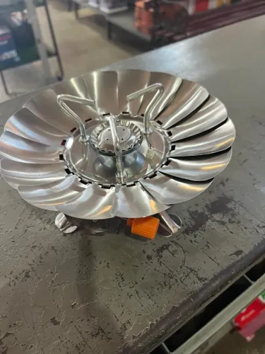 Fogareiro Camping 1 Boca C/ Com Proteçao Lateral 