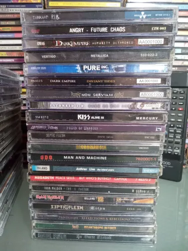 Cds Usados De Heavy Metal / Thrash / Death / Black Valores Na Descrição 