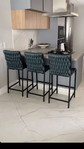 BANQUETA CLASICK DE TRICÔ NÁUTICO __ (UNIDADE)