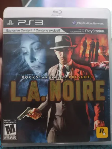L.A. Noire - PS3 - Jogo Completo