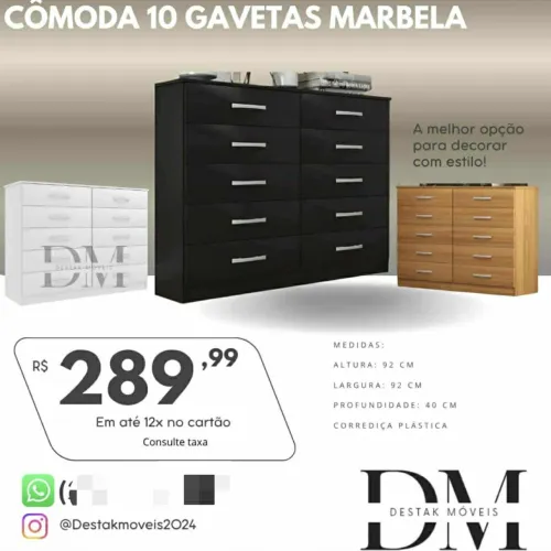 Cômoda Marbella 