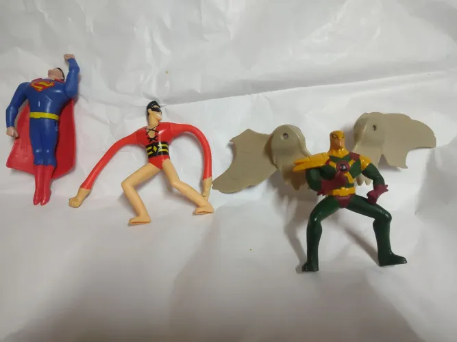 Miniatura bonecos Liga da Justica Mc Donald's  