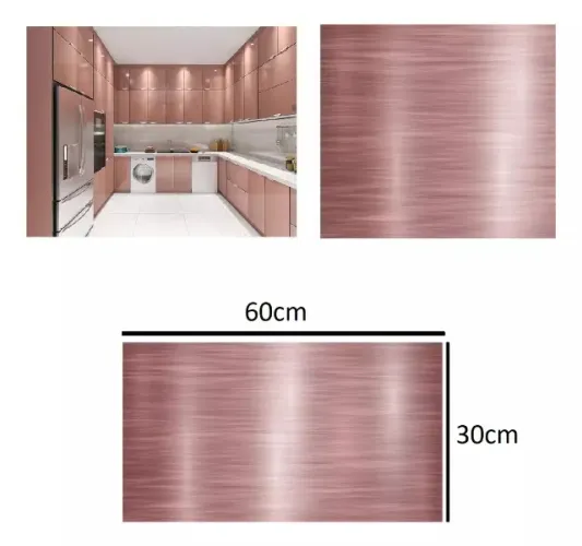 placa decorativa rose 60x30cm autoadesivo hd83242