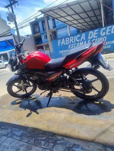 Moto semi nova poço rodada super conservada nunca rodou para aplicativo 