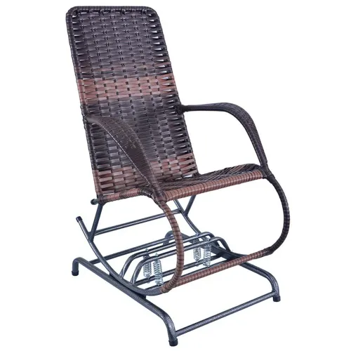 Cadeira de balanço de junco