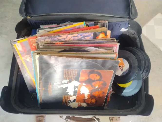 Coleção de Vinis Antigos