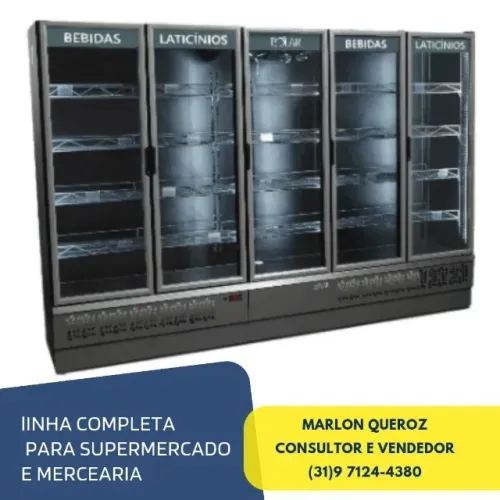 Refrigerador Expositor Polar 5 Portas EVP285 220V