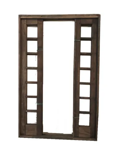 Porta Balcão de madeira com design moderno