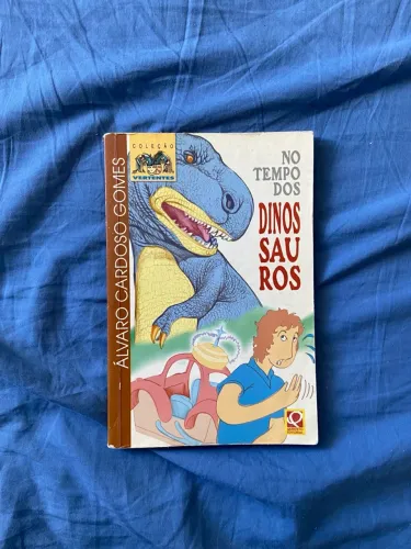 Livro No tempo dos dinossauros 