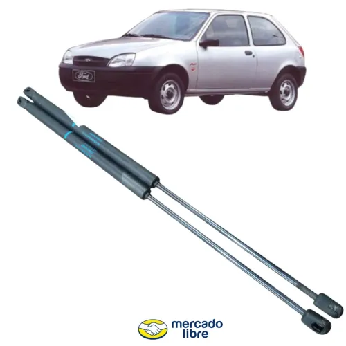 Par De Amortecedor Mola A Gás Ford Fiesta 96 A 2003