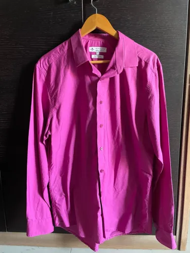 Camisa Social Dudulina Rosa