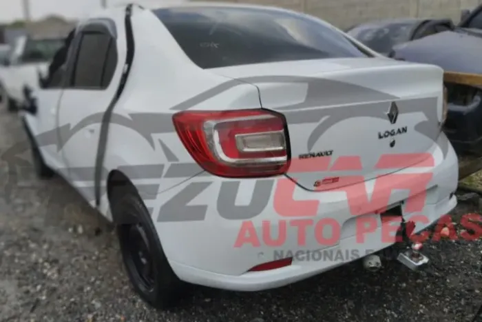 TEMOS PEÇAS PARA ESSA SUCATA! RENAULT LOGAN 1.6 8V ANO 2014