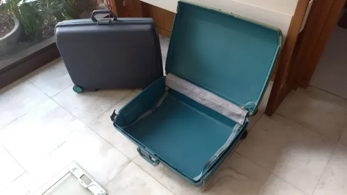 Mala de viagem Samsonite com casco duro