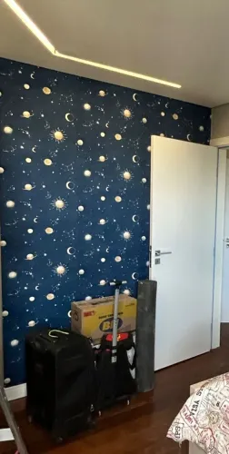 Papéis de parede vinílico importados infantil rolo 9.5mx53cm