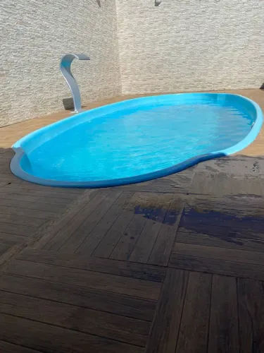 Piscina de fibra 6 MTS