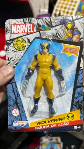 Action Figure Wolverine Marvel - Produto Oficial 9,5 cm