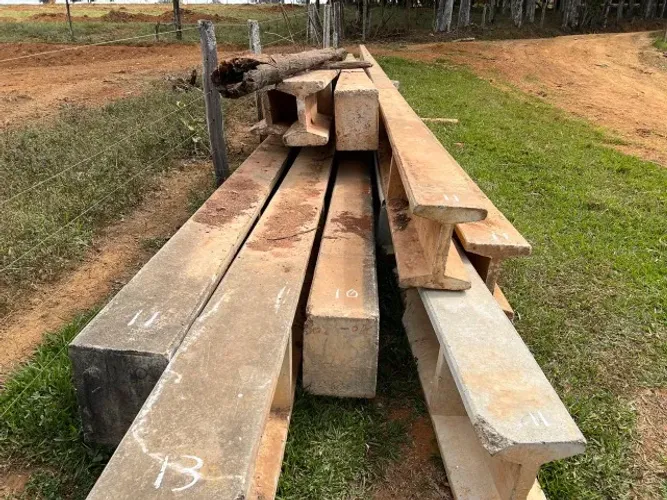Postes pilar de concreto