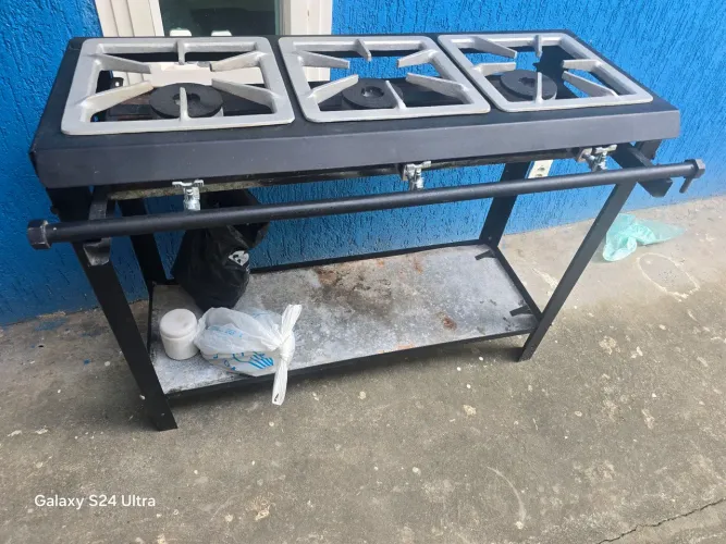 Fogão industrial 3 bocas