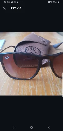 Oculos Top Ray Ban Chris Original