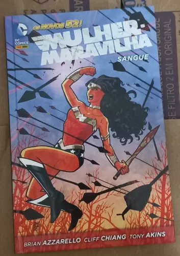 mulher maravilha - sangue