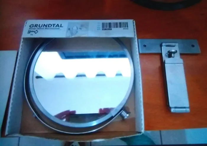 Espelho Articulado Grundtal Dupla Face Novo