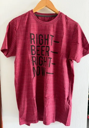 Camiseta Vermelha, Stalker, Atlética, tamanho M