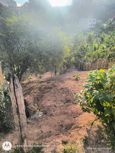 Vendo terreno na entrada de Alfredo Chaves , município de Anchieta 12x25x14 de fundo