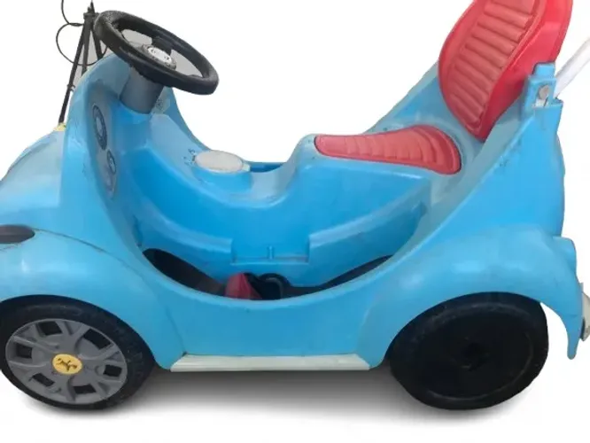 Carro Infantil Pedal - Azul e Vermelho
