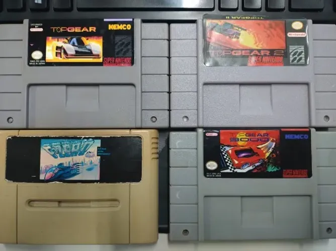 Trilogia Top Gear SNES