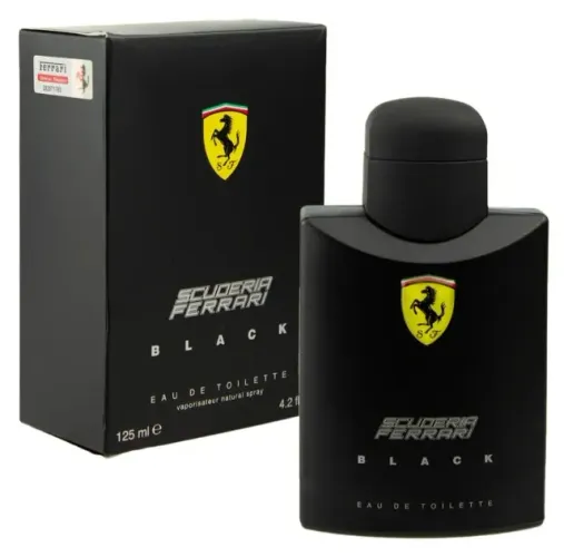 Perfume original e lacrado, à PREÇO DE CUSTO - Scuderia Ferrari Black EDT 125ml
