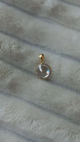 Pingente ponto de luz ouro 18k