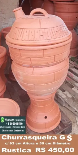 Bafeira, Forno ou Churrasqueira de Barro