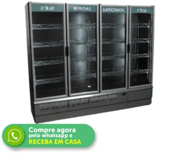 Expositor de Bebidas 4 Portas Polar