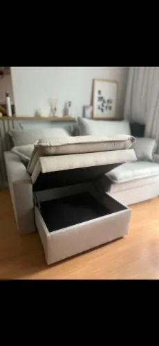 Sofá com baú 