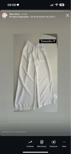 Calça branca 