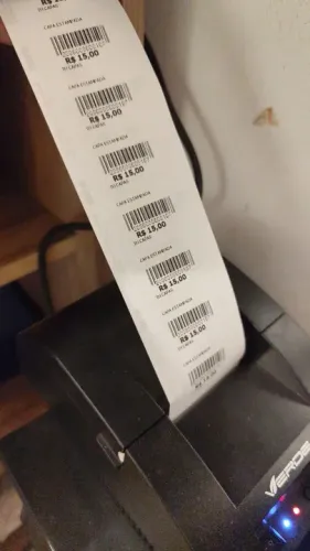 Rolo de etiquetas para Loja - R$ 15,00