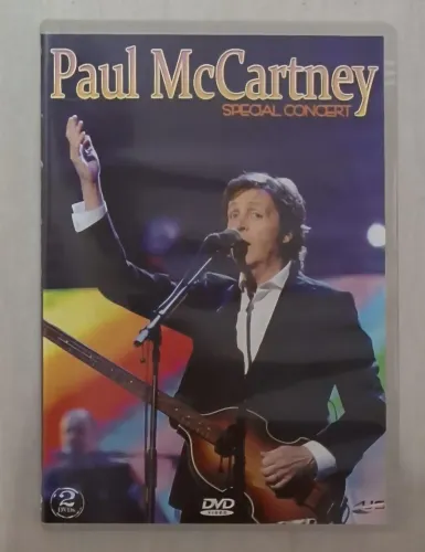 Paul McCartney Special Concert Dvd Duplo Original e Raro