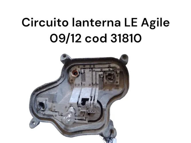 Circuito Lanterna Lado Esquerdo Agile 09/12 Cod 31810