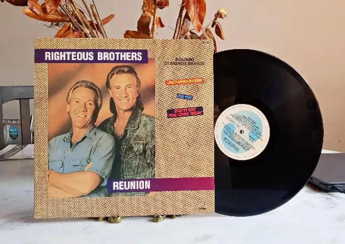 LP Vinil - Righteous Brothers - Reunion (1991) Unchained Melody