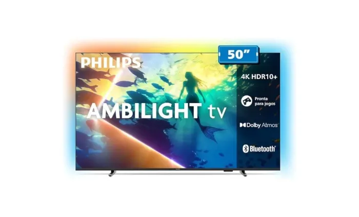 Smart Tv Philips Ambilight 50 Polegadas 