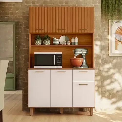 Kit Cozinha Lívia - Entrega e Montagem GRATIS p/Fortaleza