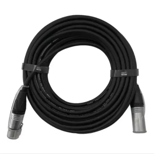 Cabo de Microfone Xlr/Xlr Balanceado 10 Metros