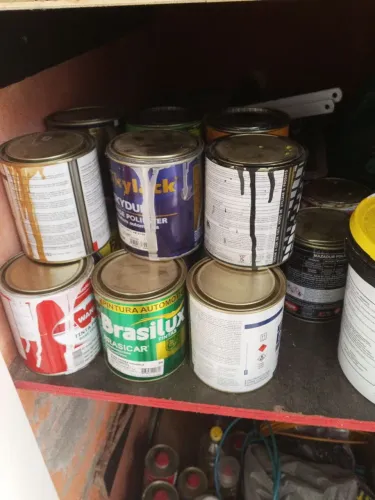 Desapego de matérias de pintura automotiva 