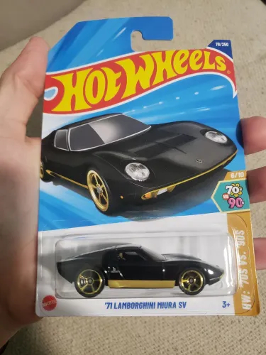 Hot Wheels '71 Lamborghini Miura SV