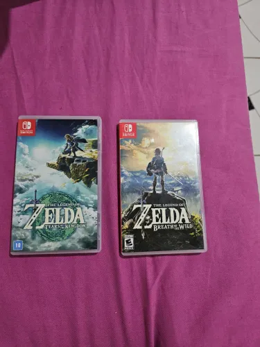 Zelda Breath Of The Wild e Tears of The Kingdom