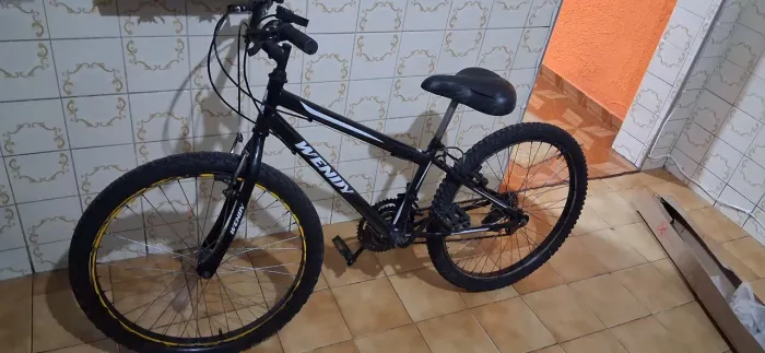 Bike aro 24, 18 marchas e com peças novas para andar leve e tranquilo ?