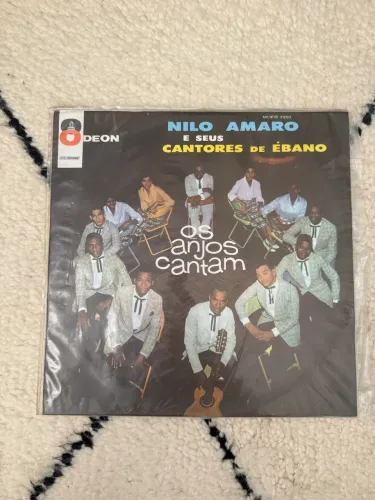 Lp Nilo Amaro e seus Cantores de Ébano - Os anjos cantam