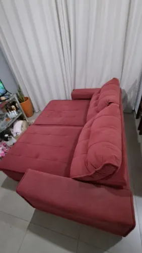 Vendo sofá retrátil Valor R$650,00 retirar monte Cristo whats 48 9 * Mika